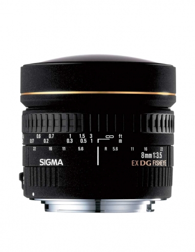 Sigma 8mm F3.5 EX DG Circular Fisheye | Ojo de pez