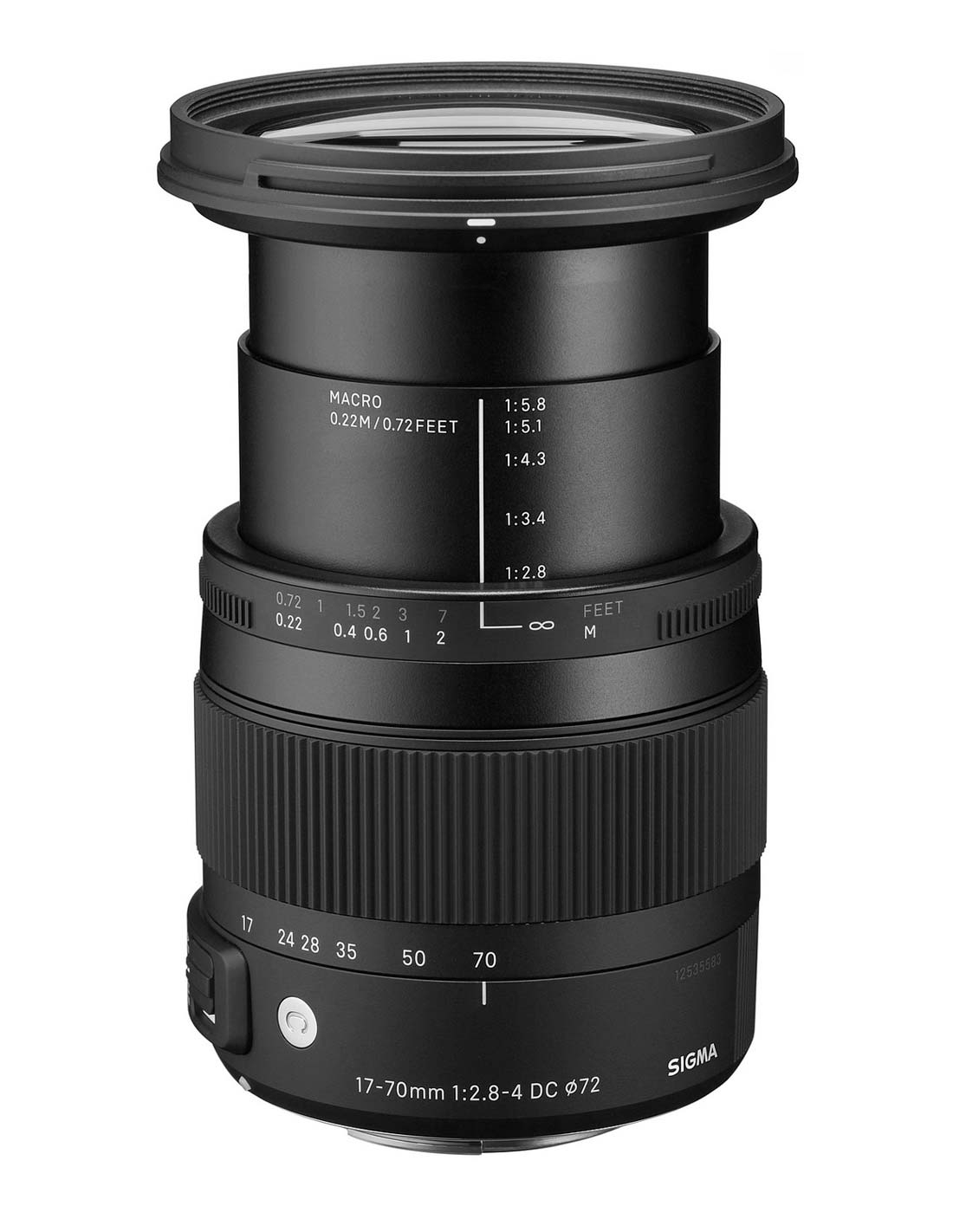 sigma 17-70mm F2.8-4 DC MACRO