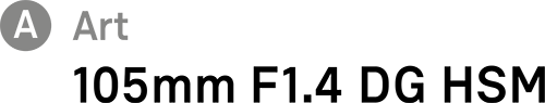 Sigma 105mm F1.4 DG HSM Art - logo