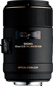 SIGMA 105mm F2.8 EX DG MACRO OS HSM