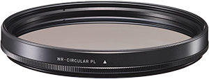 Sigma - filtro PL circular WR para objetivo